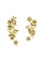 Her Jewellery gold Starry Hook Earrings (Blue, Yellow Gold) - Made with premium grade crystals from Austria 1CD27AC89CF95DGS_4