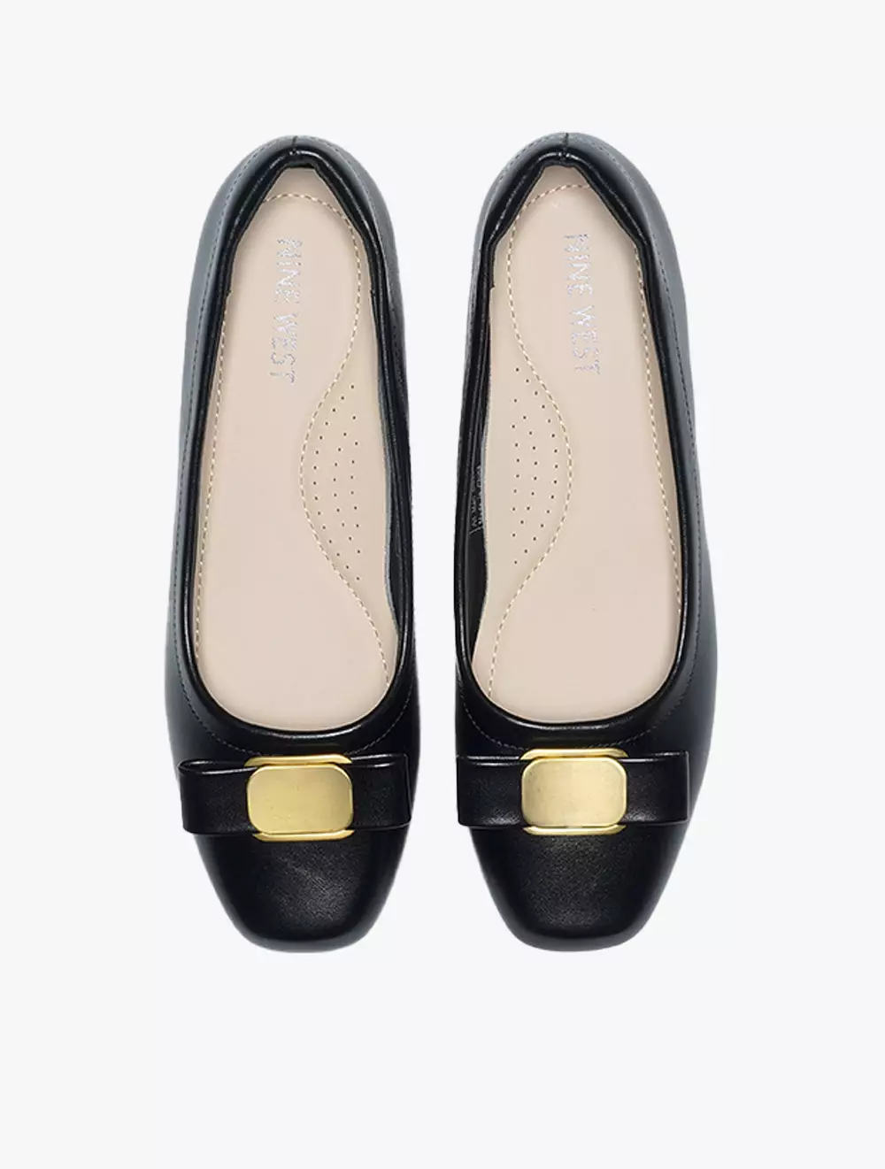 Payless Nine West Womens Kalula Flats - Black_15