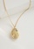 Wanderlust + Co gold You Are Magic Gold Medallion Locket Necklace C858EACCC6B225GS_3