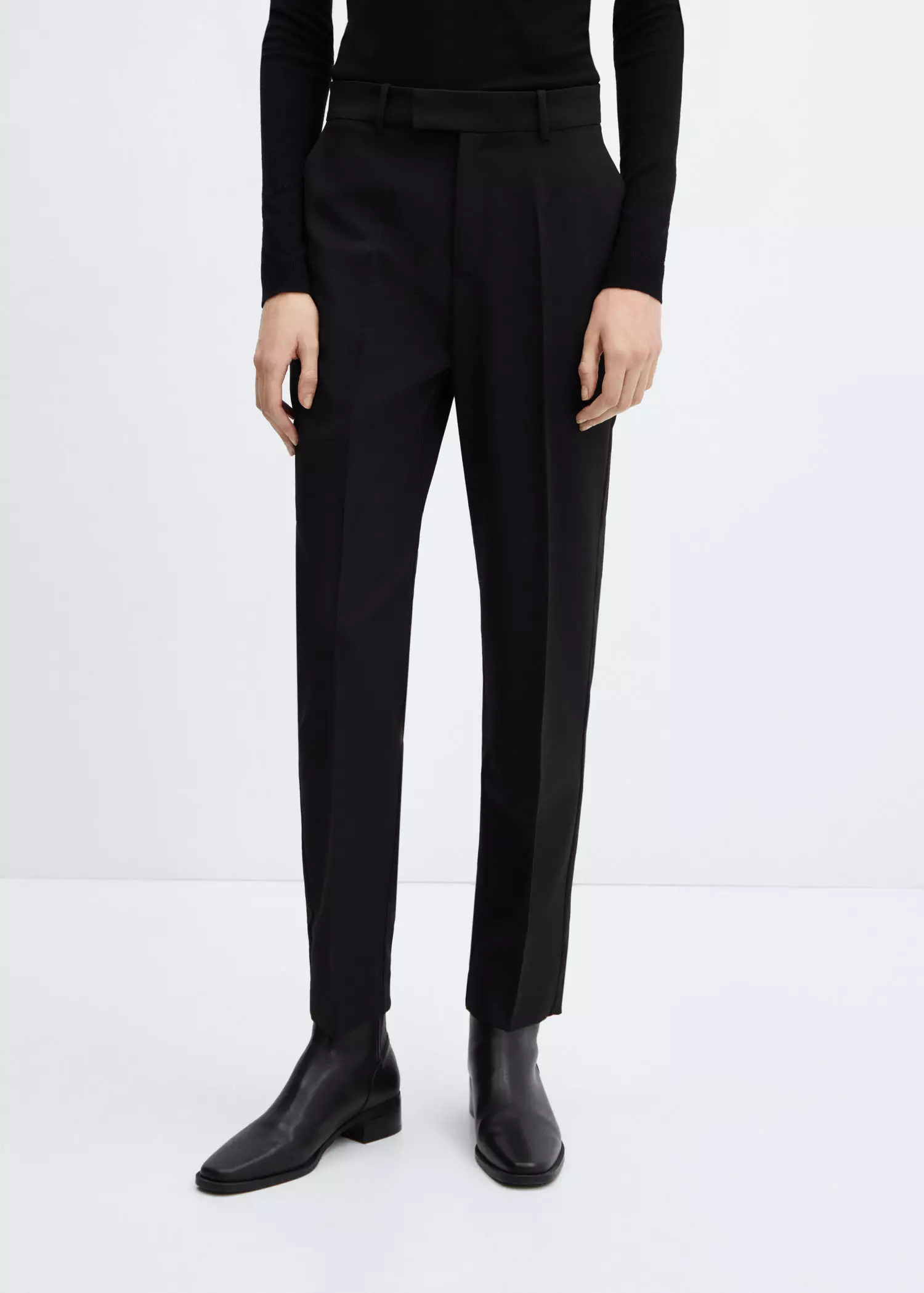 Next black hotsell suit trousers