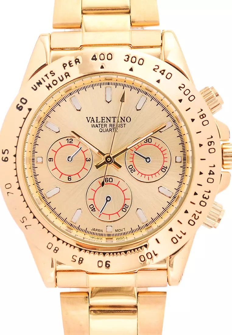 Analog Watch 20121651-Gold Dial