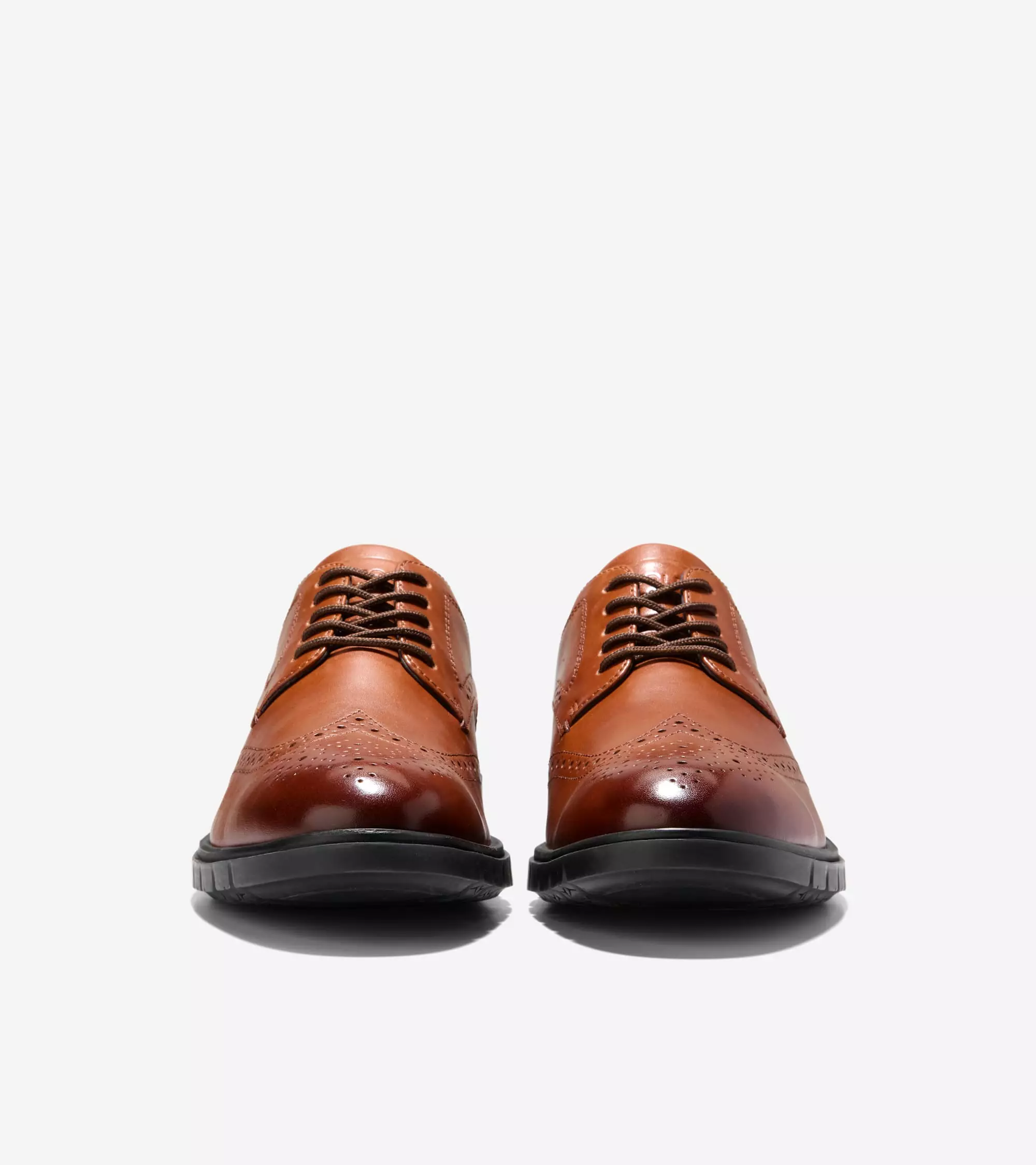 Cole Haan Man Grandflex Dress Wingtip Oxford - Sepatu Pria (Brown)