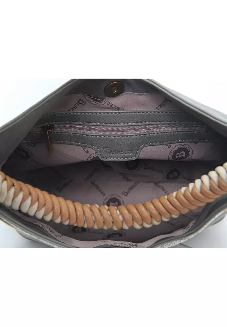 Bellezza Handbag 24087-38 Grey