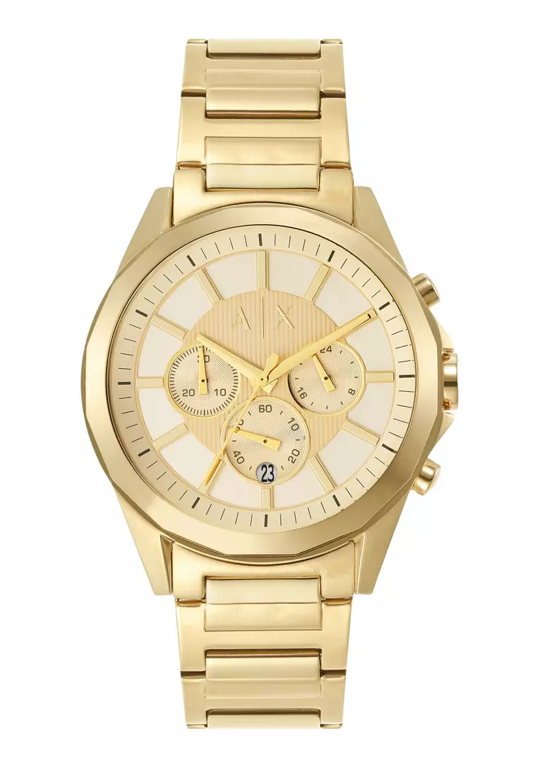 Gold watch sale mens armani