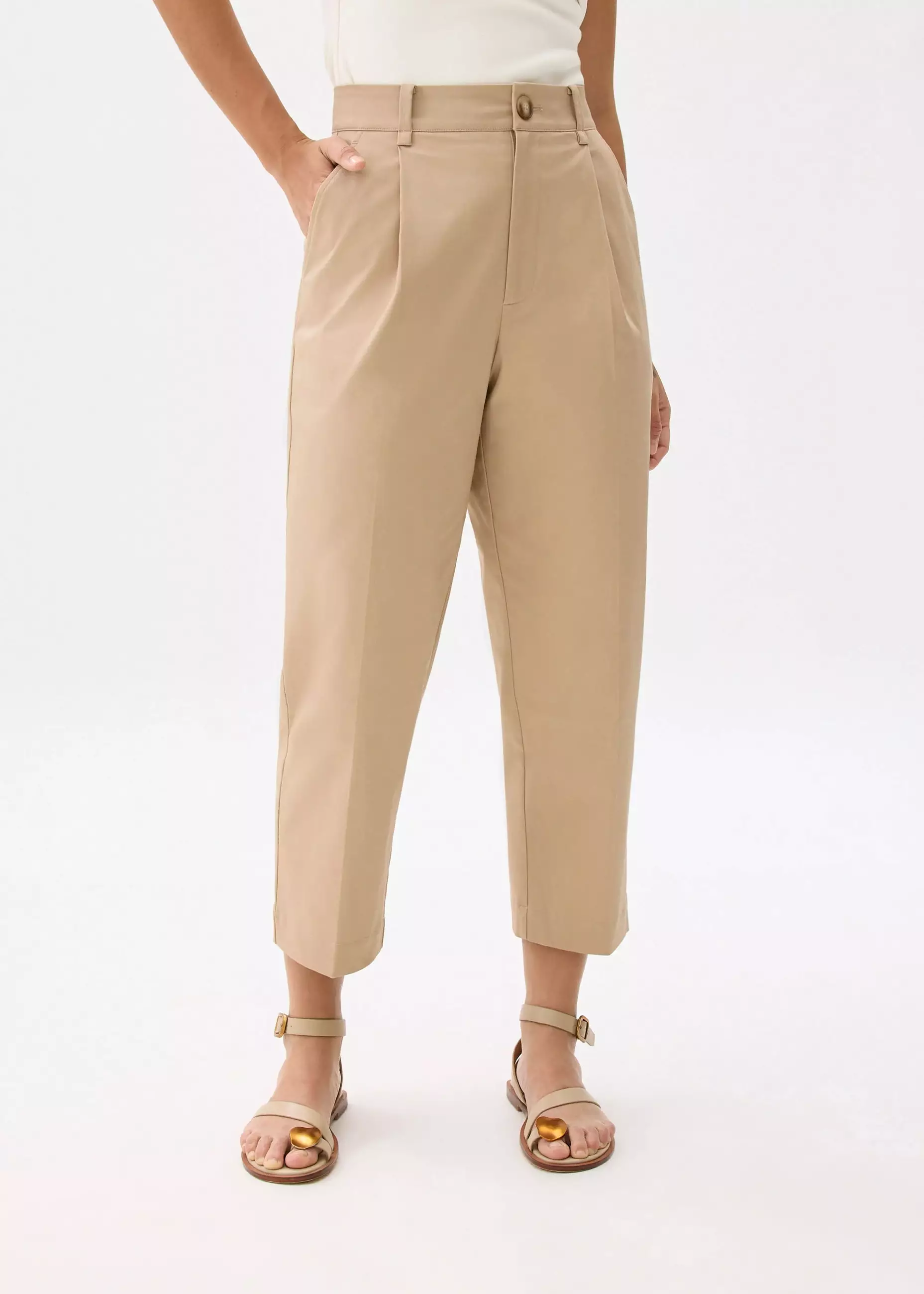 Celana Panjang Wanita - Jin Elastic Cotton Chino Pants