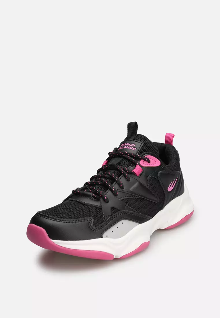 Discount on World Balance  shoes - SKU: World Balance Swirl Step Girl Big Kid's Lifestyle Athleisure Shoes