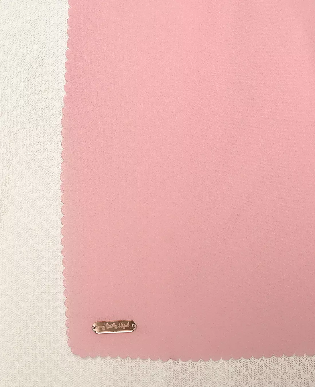 Pasmina Instan Lasercut Cerutti Dusty Pink