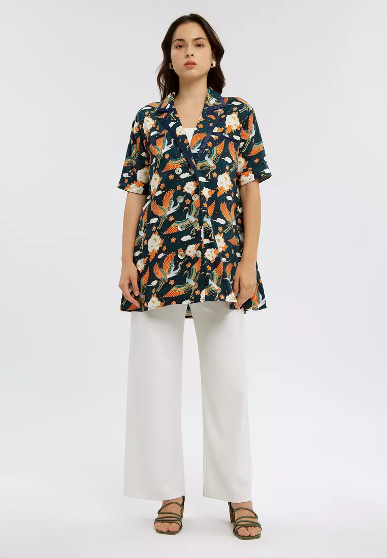 Minimal Sora Outer Navy Blue