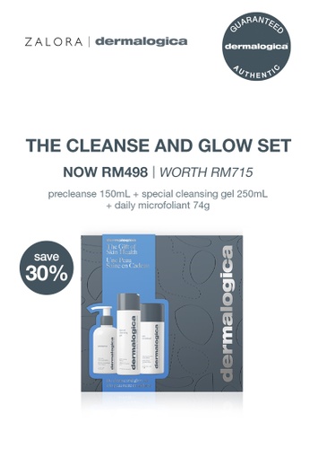 Dermalogica [value set] dermalogica the cleanse + glow set, our signature set for clean, glowing skin 7AFB1BEFA9167AGS_1