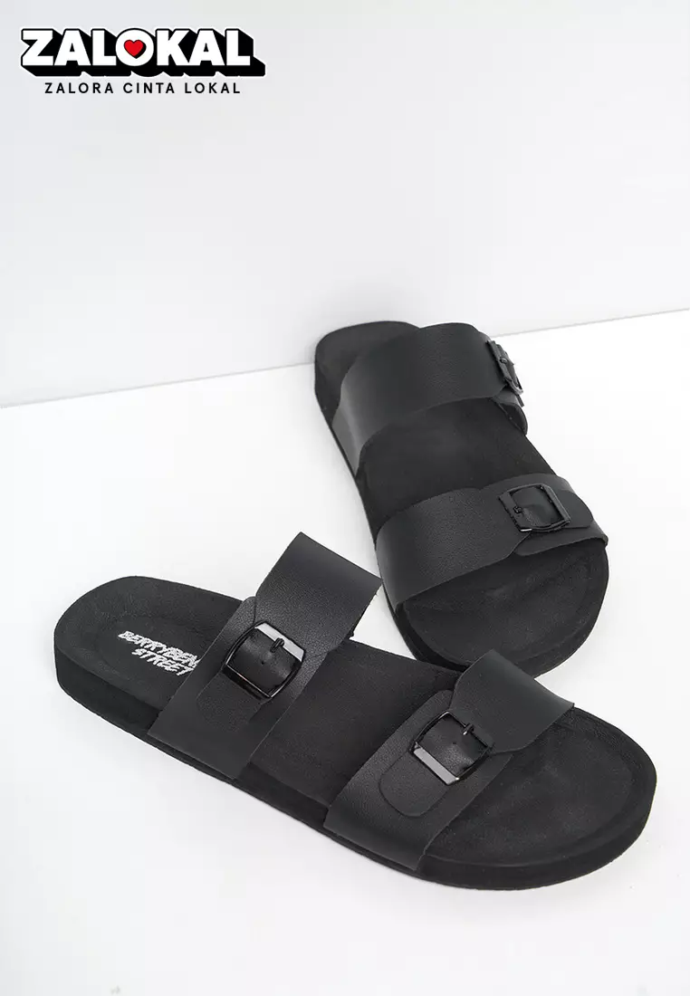 Men Dion Sandals Black