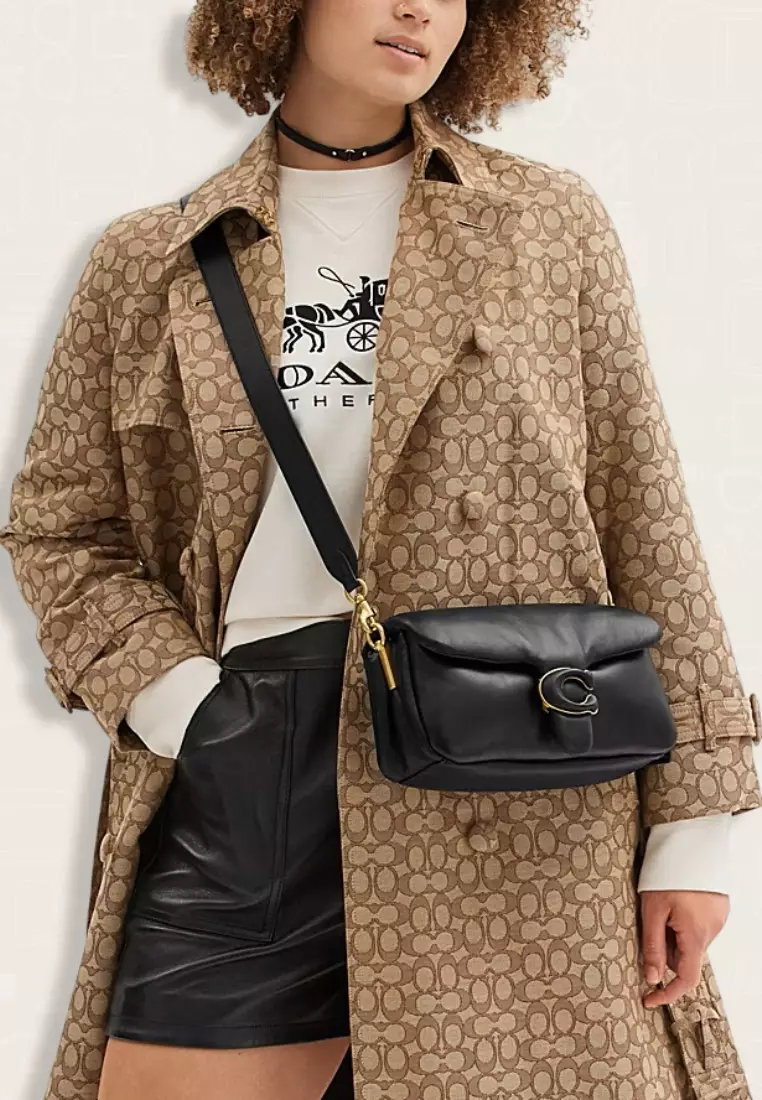 Coach Pillow Tabby Shoulder Bag 26 Black