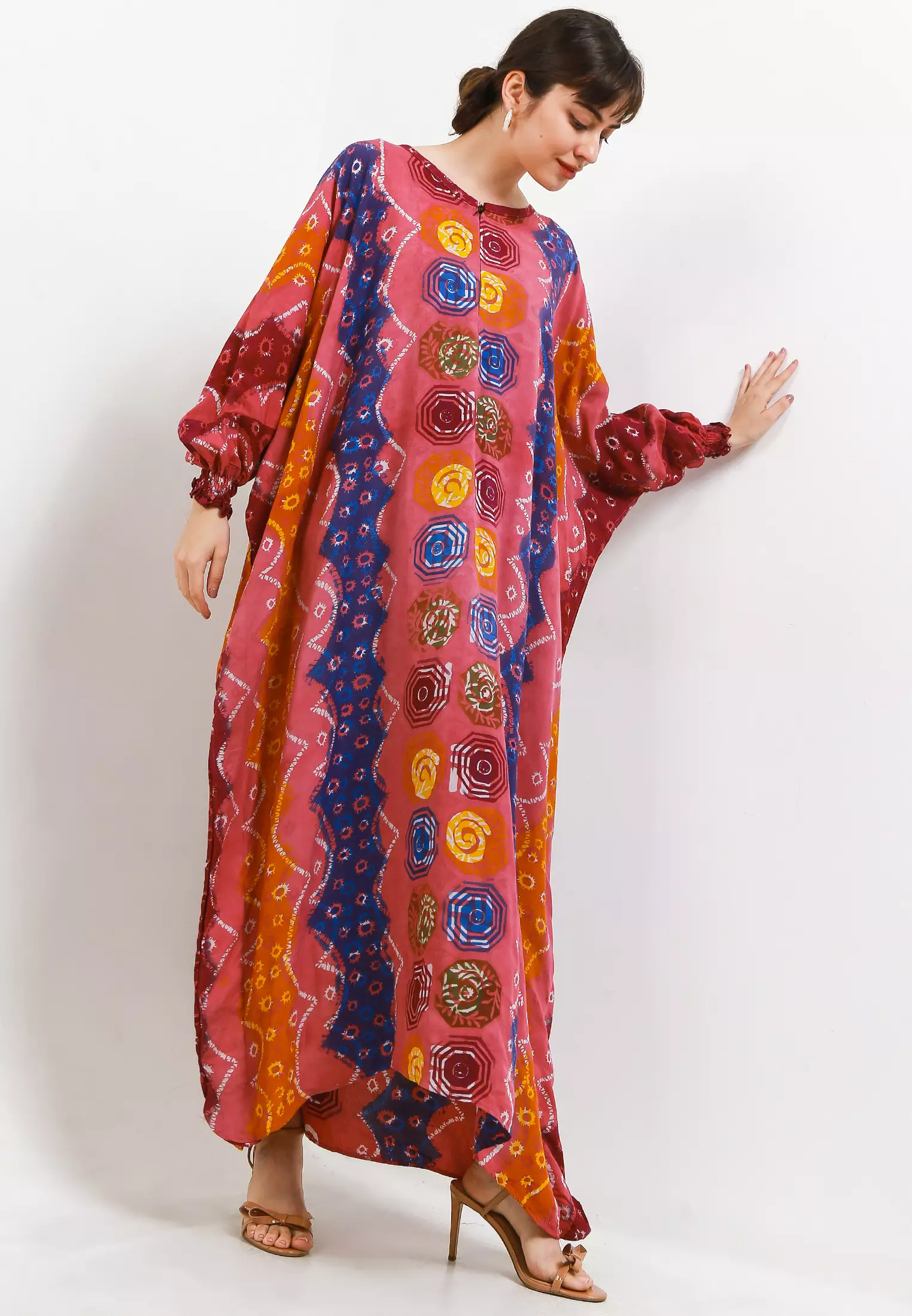 Kaftan Zanitha Dusty Pink-Dusty pink