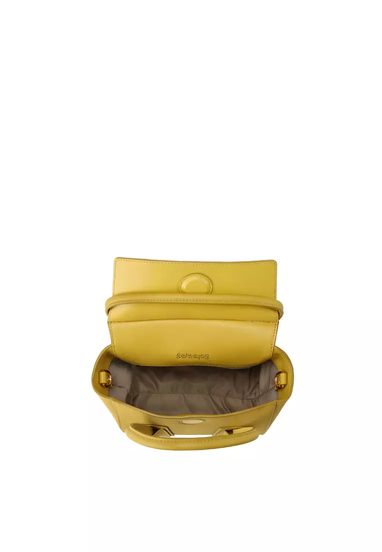 UNNI Mini Top Handle Bag - Mustard