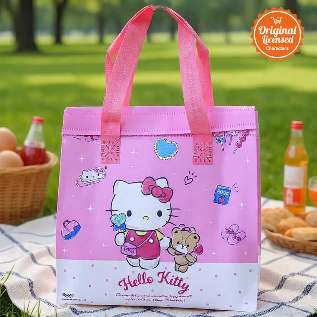 Tas Belanja HBPA Foil Motif Hello Kitty 25x25 cm
