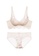 ZITIQUE pink Women's Japanese Style Cute Push Up Lace Lingerie Set (Bra and Underwear) - Pink 46920US30D2877GS_1