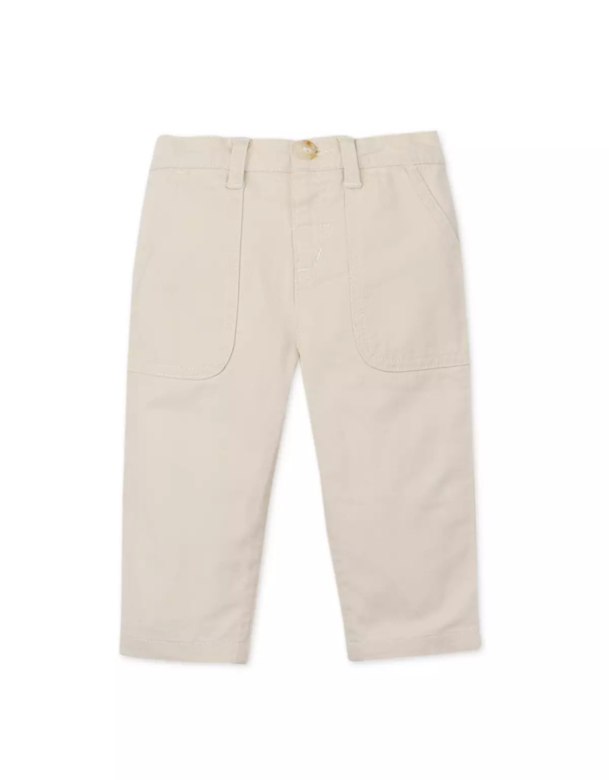 Gingersnaps Baby Amalfi Crush Pants Offwhite - Celana Panjang Bayi Laki (Putih)