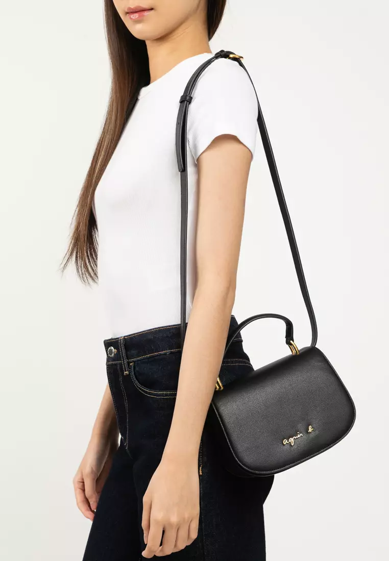 CITY Leather Top-Handle Bag