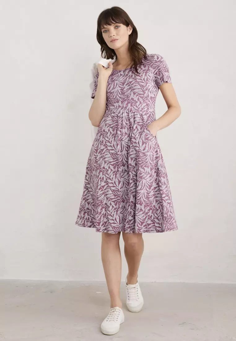 Buy Seasalt Cornwall Seasalt Cornwall Petite Purple Enor Dress Online ...