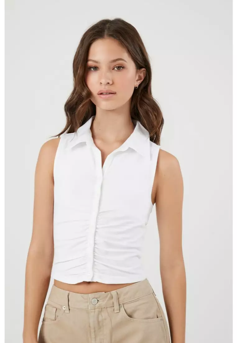 Forever 21 sleeveless blouse new arrivals