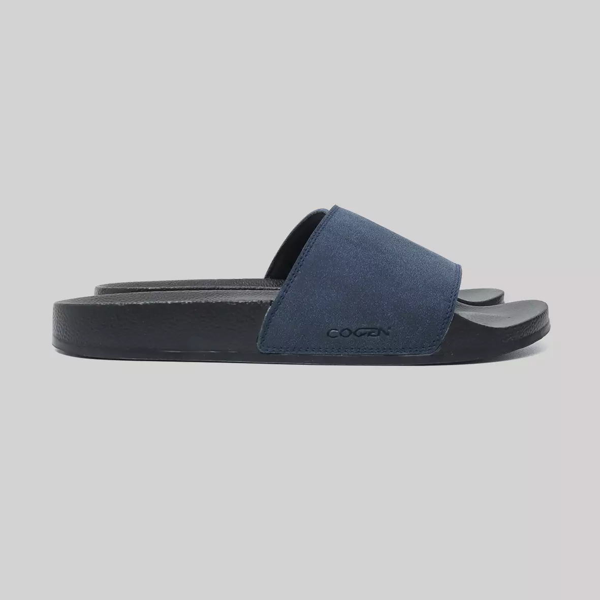 Marhadi Sandal Pria Cogen Sendal Selop Nyaman Suede - Finest Blue