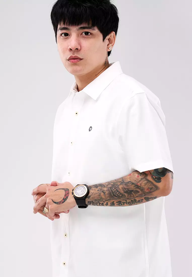 Woven Polo Short Sleeve