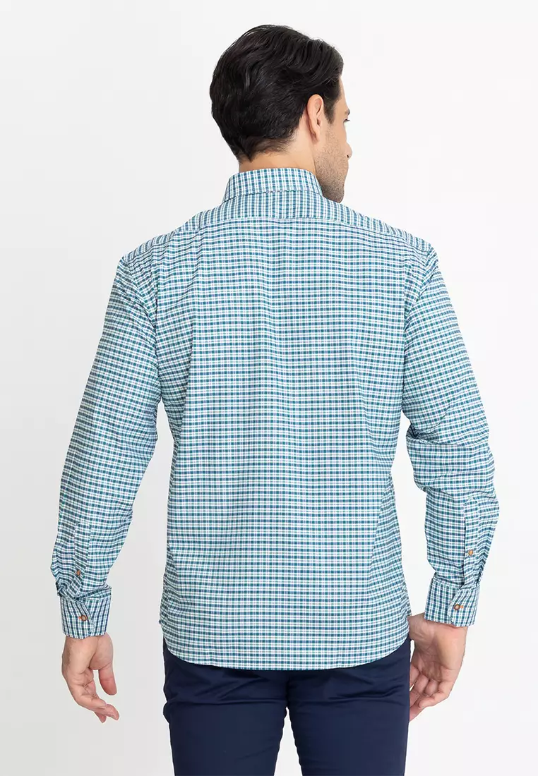 Buy Daniel Hechter Plaid Long Sleeves Button Down Shirt 2023 Online