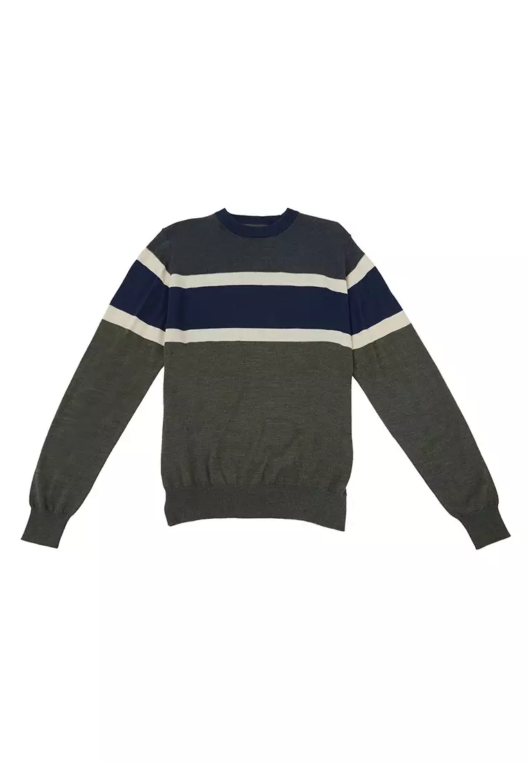 Jack Nicklaus Parkroyal Premium Sweater Regular Fit Virtual Olive