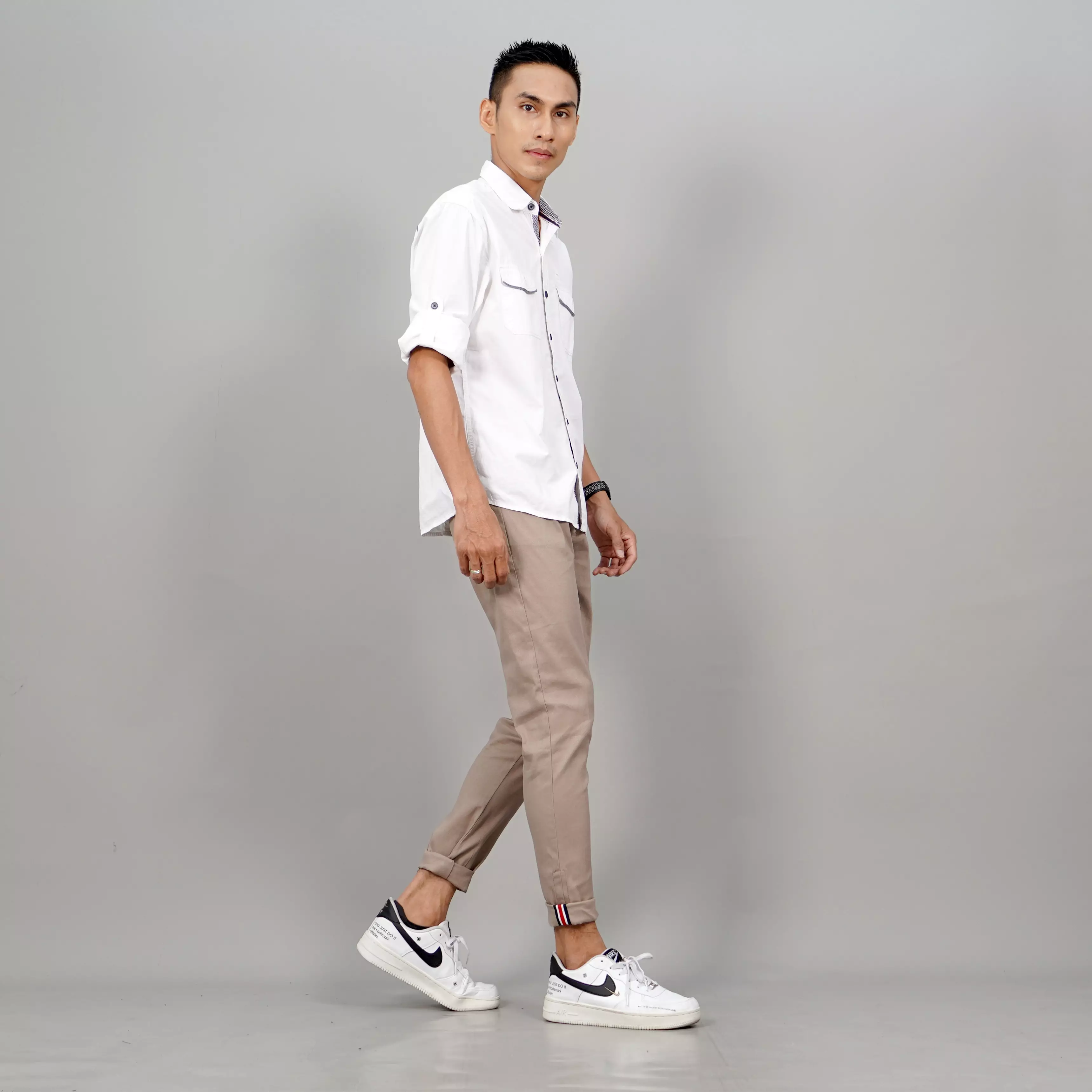  JAVIER Celana Chino Pria Chino Pants Pria Chino Ankle Pria - MILO