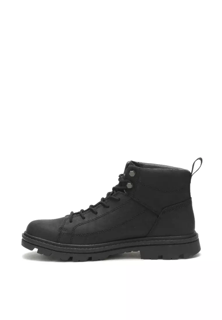 Caterpillar Men's MODULATE Waterproof Boot - Pitch Black (P725405) Casual Leather Boots | Heavy Duty Streetwear