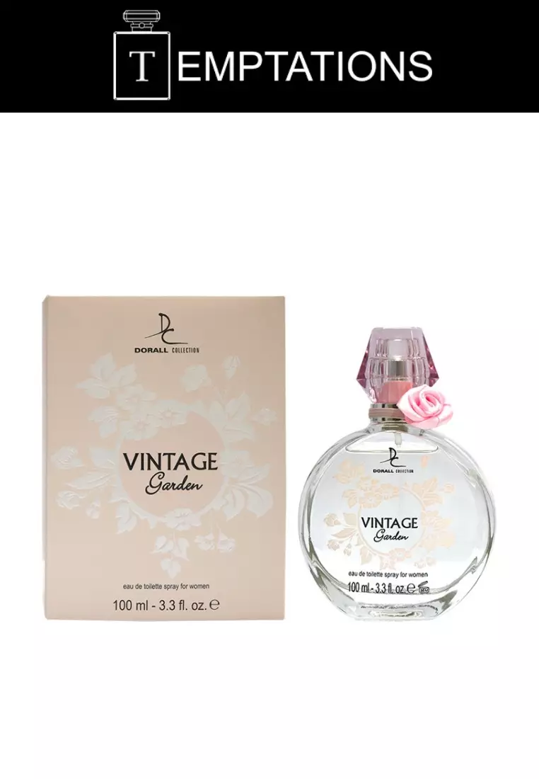 (B1T1)  Dorall Collection VINTAGE GARDEN 100ml EDT Perfume For Women/DC ONE 100ml EDT Perfume For Men DR87854-S1WM