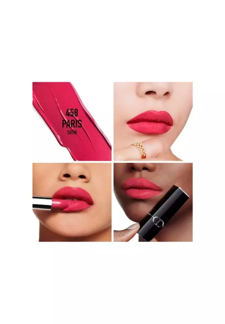 Dior Rogue Satin 458 Paris Satin Finish