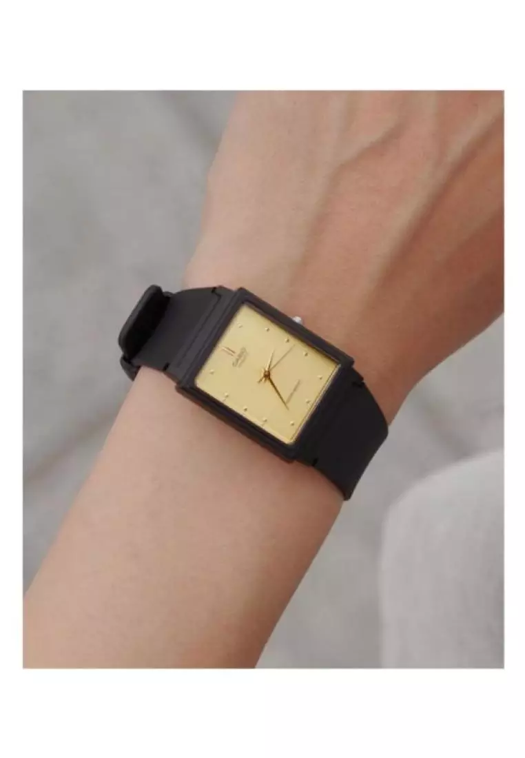 Men's Analog Watch MQ-38-9A Black Resin Band Casual Watch
