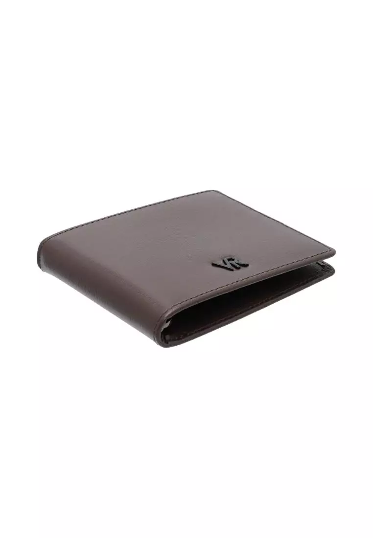 Valentino Rudy Italy Men's Leather RFID Money Clip Short Wallet 0467023-611