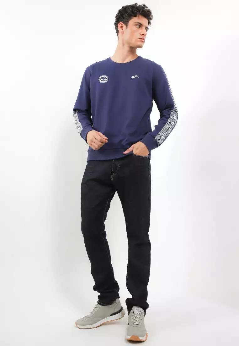 Cap Arms Regular Fit Sweatshirts