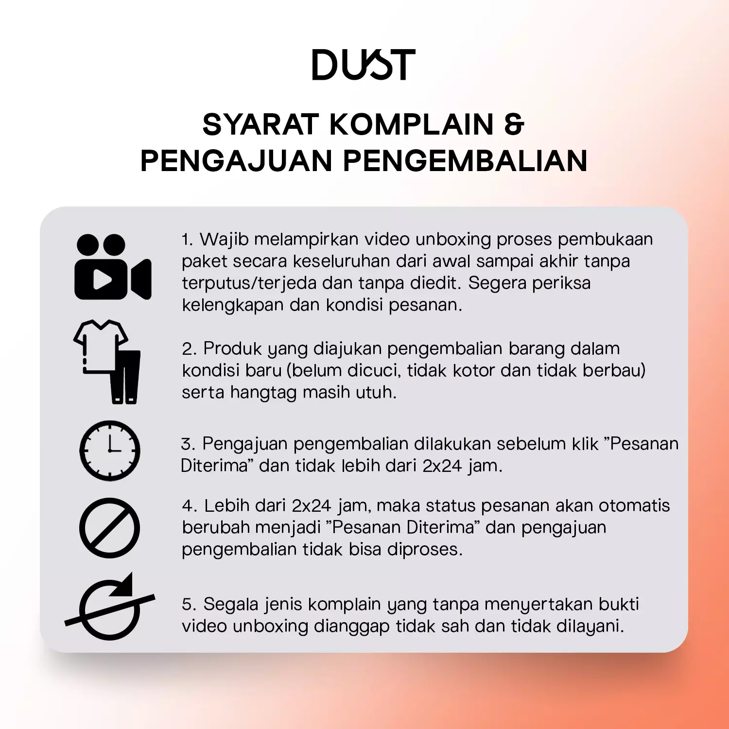 DUST Kemeja Denim Ansel Garis Biru Muda (D.116489)