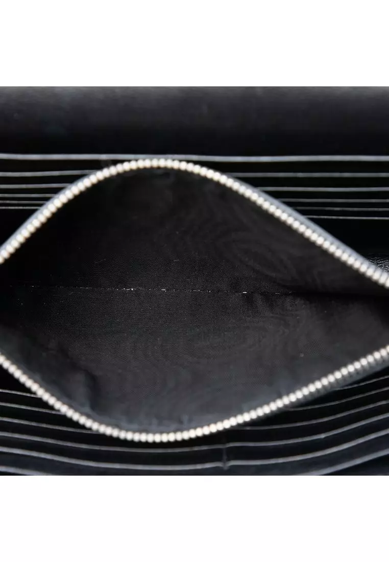 Pre-Loved Saint Laurent Medium Calfskin Monogram Heart Studded Kate Crossbody