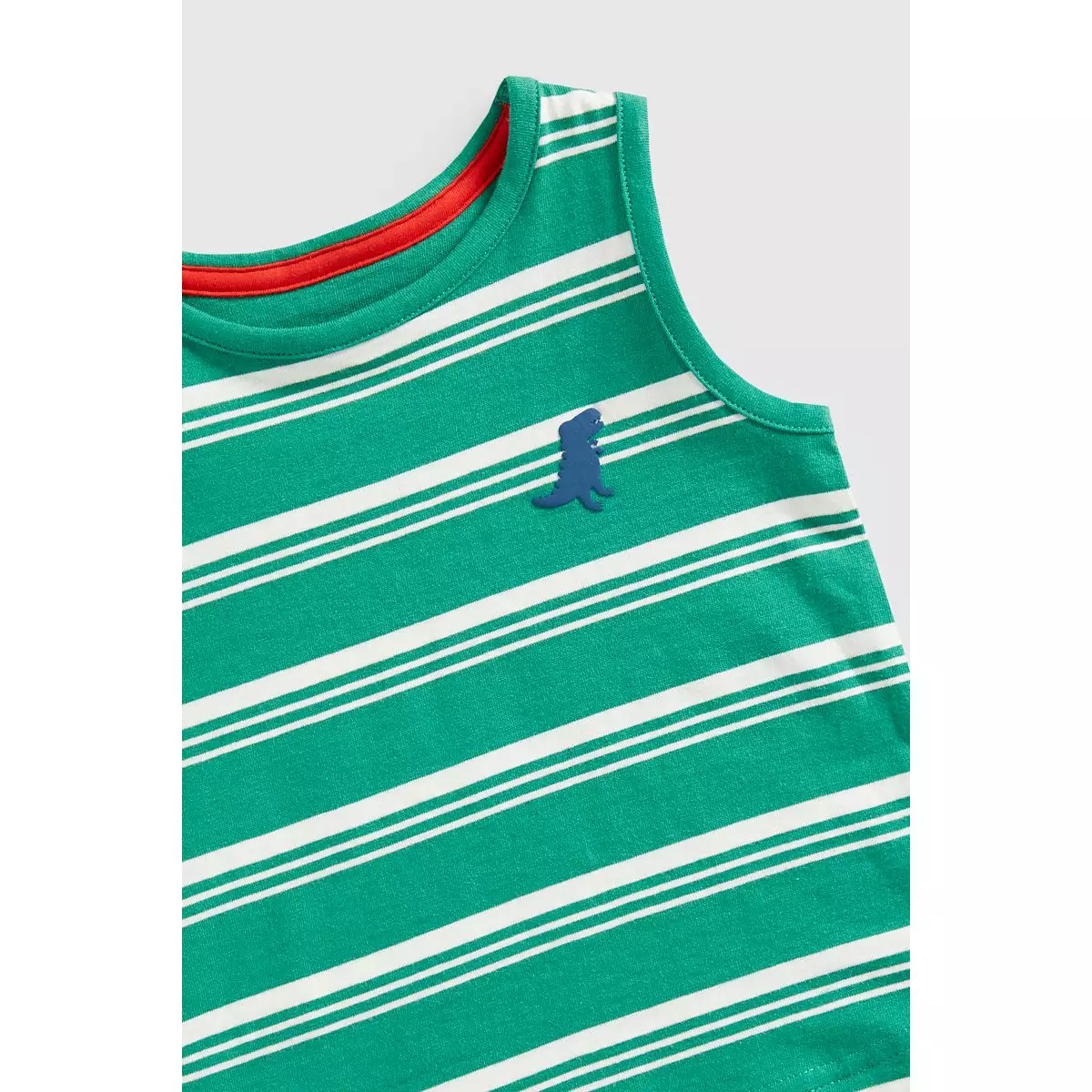 Mothercare Vest T-Shirt and Shorts Set - Set Baju Bayi Laki (Hijau)