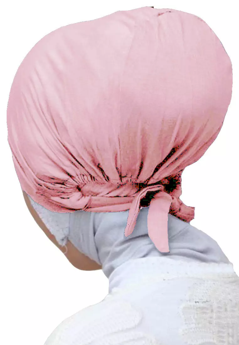 2 in 1 Basic Inner Premium Rayon Tie-Back Dusty Pink & Skin Tone