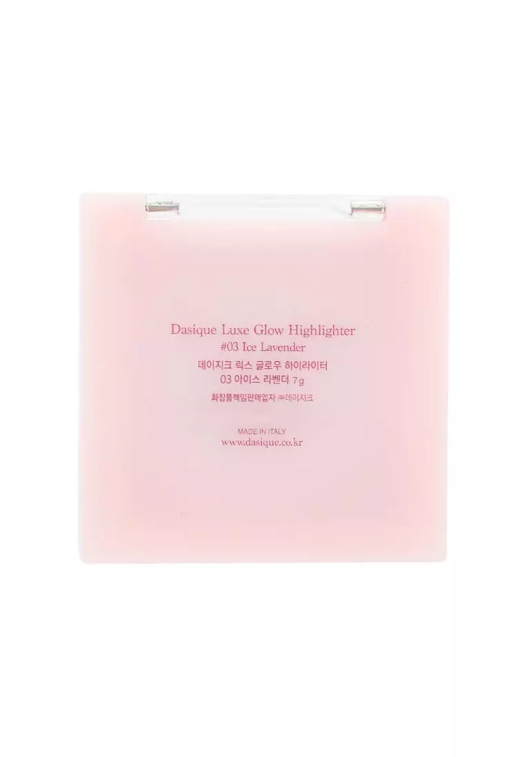 Dasique Luxe Glow Highlighter 03 Ice Lavender 7g