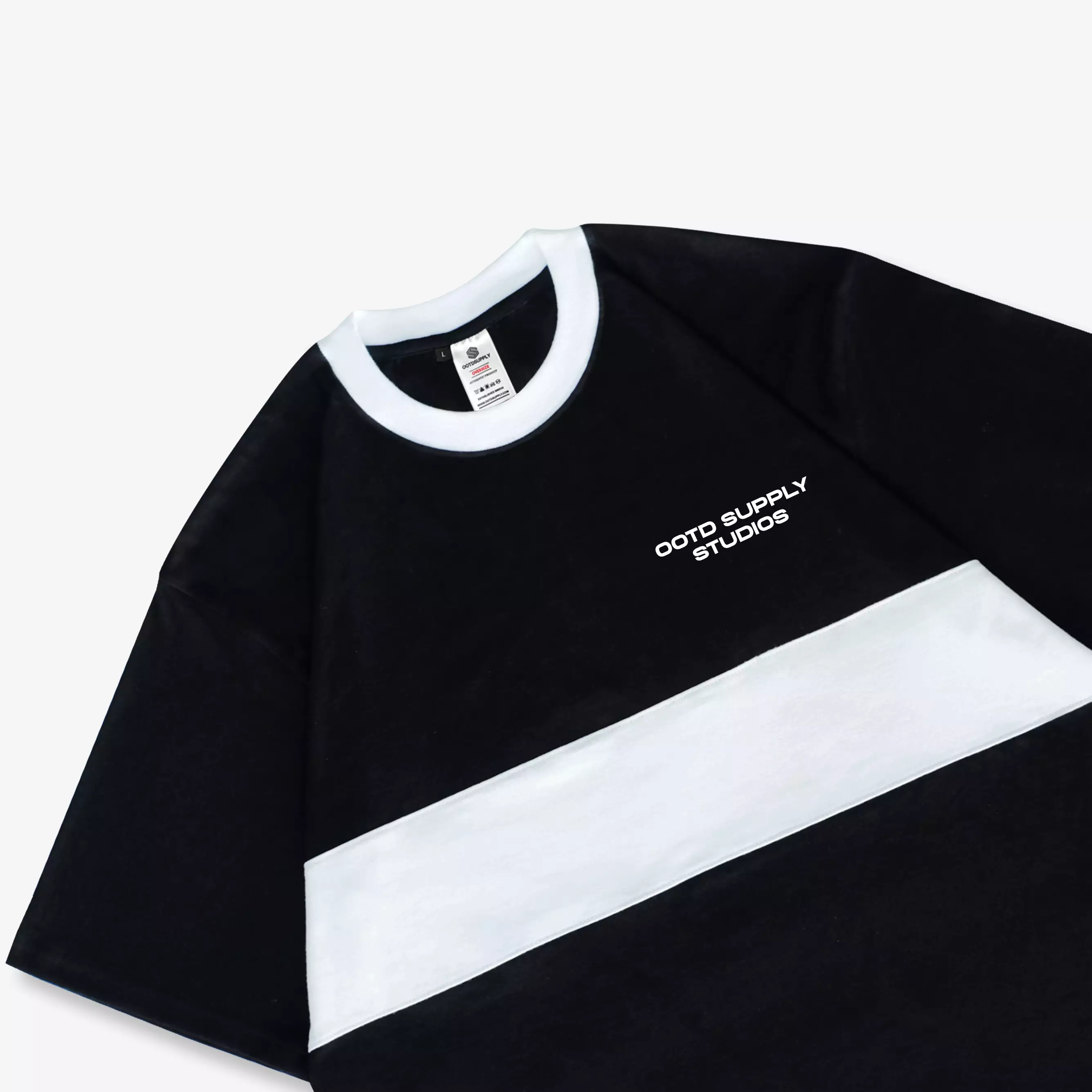 OOTDSUPPLY Oversized Supply Studios Two Tone Colours | Oversize Pria & Wanita
