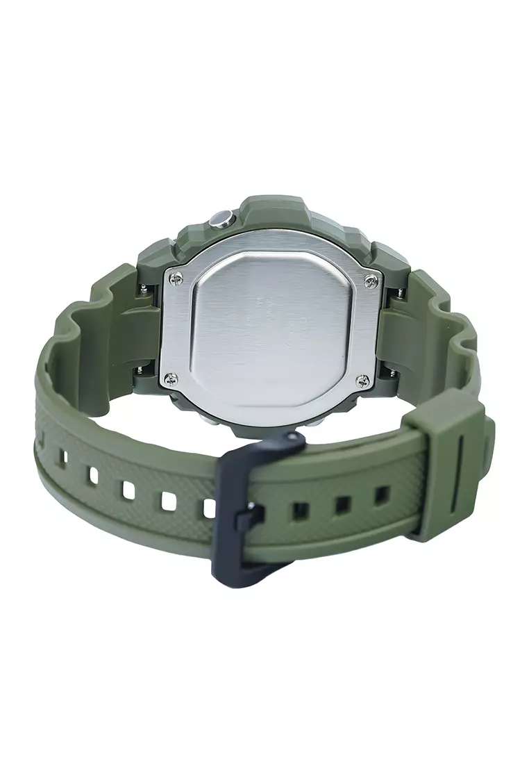 Jam Tangan Digital Pria Casio Standard W-219HC-3BV - Resin Band