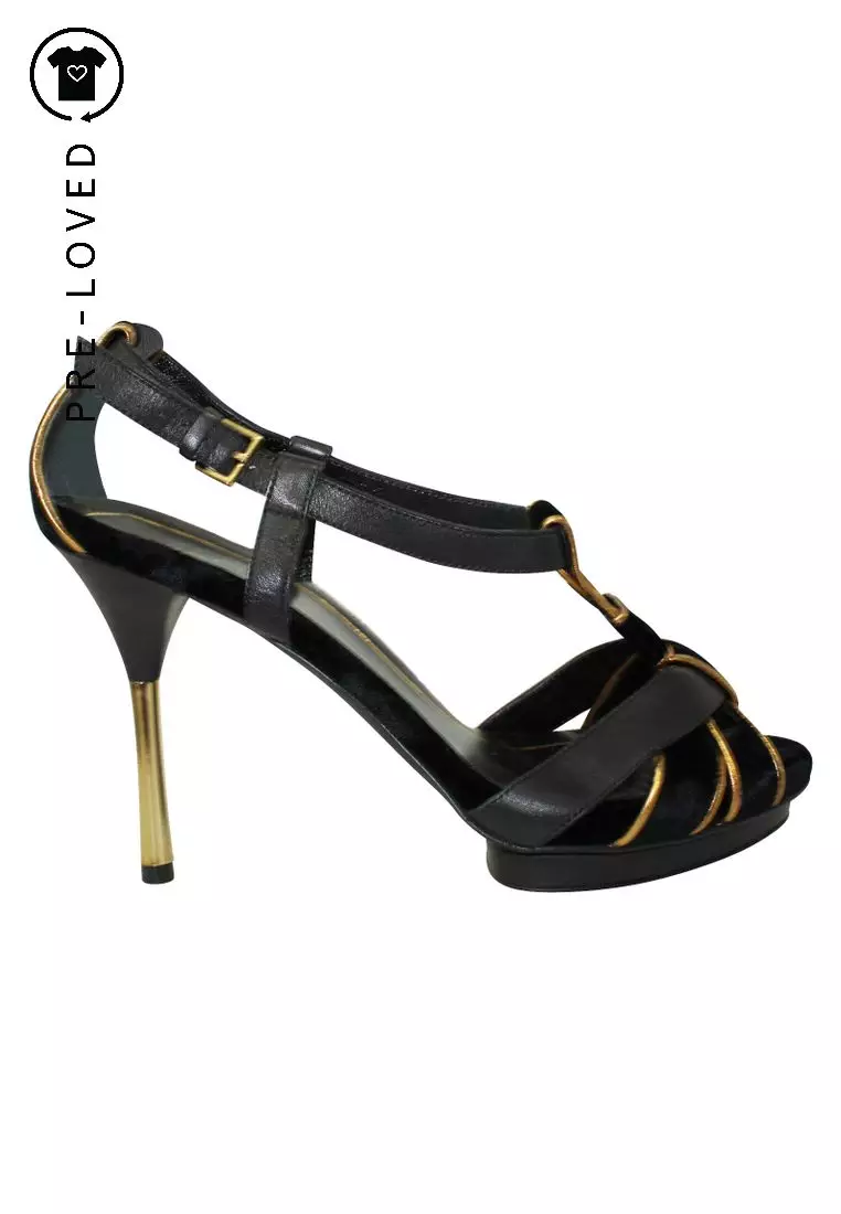 Gucci green malika platform sandals clearance