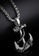 Trendyshop silver Men's Anchor Necklace 6BEC7ACC37AD4CGS_4