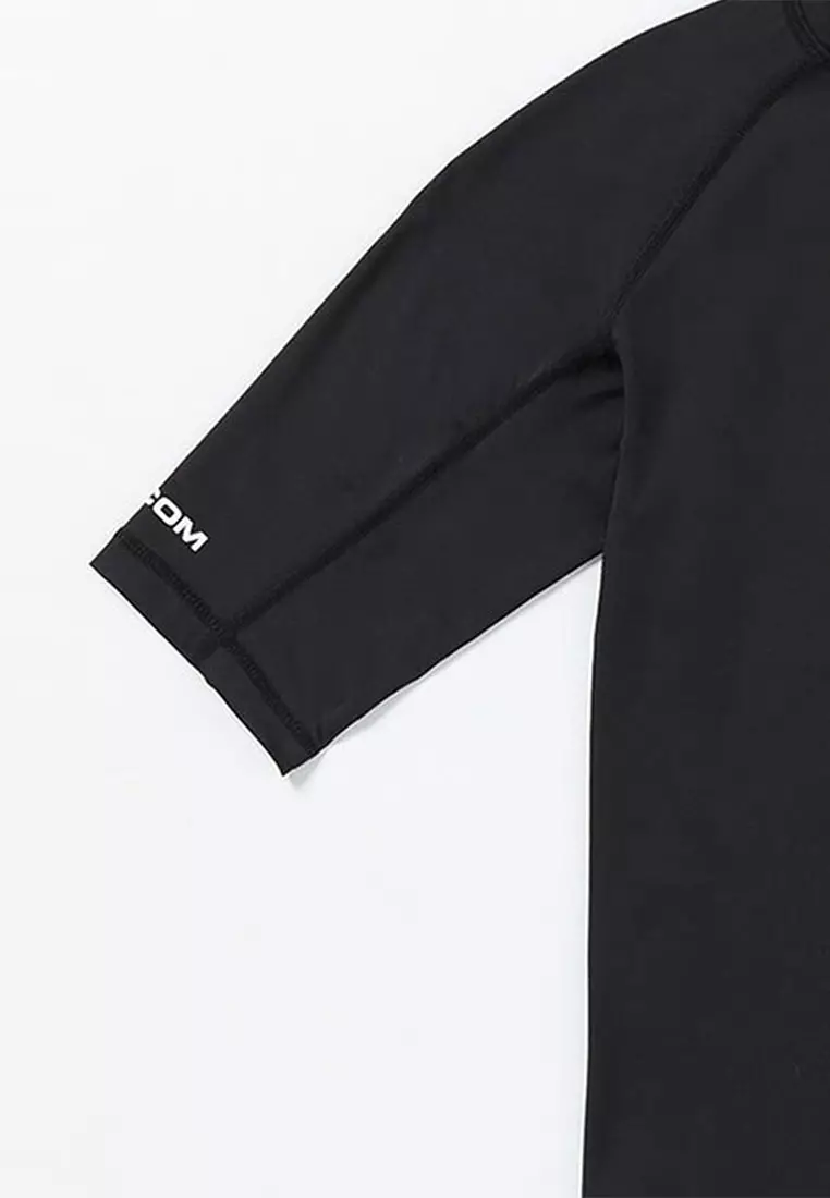 MTG LIDO SHORT SLEEVE RASHGUARD BLK