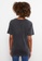 LC WAIKIKI black and grey Crew Neck Printed Short Sleeve Cotton Women's T-Shirt 80DB5AA54375F7GS_5