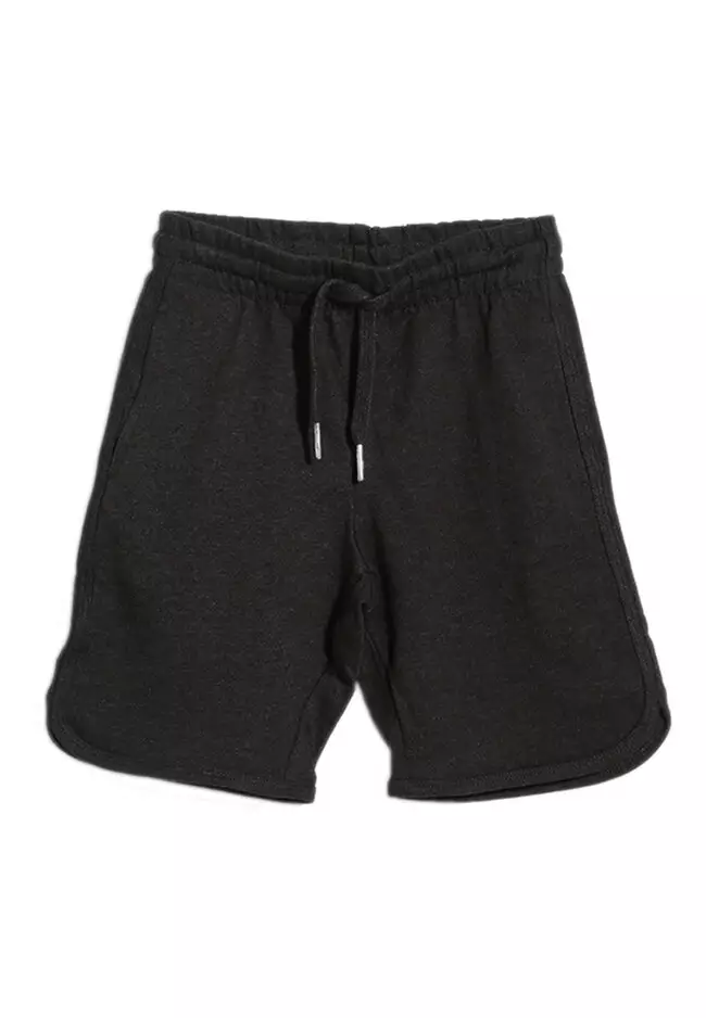 White cotton 2024 drawstring shorts