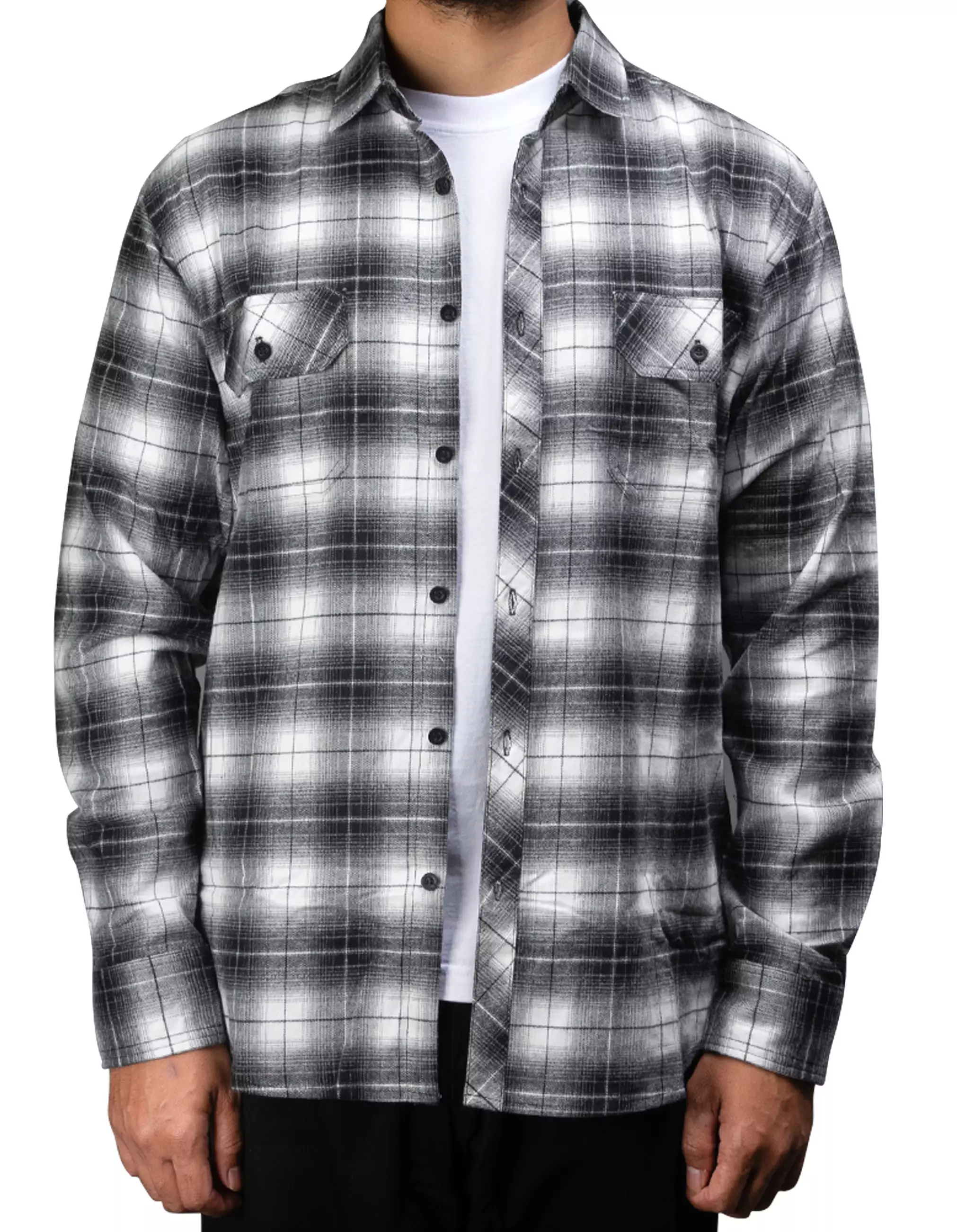 Gloaming Kemeja Flanel Veterano Panjang Oberion Pria
