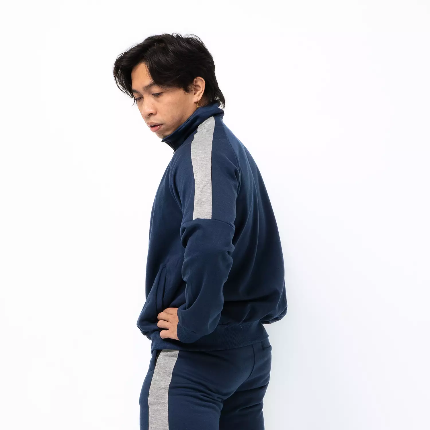 Campus Sport Fleece Jacket Navy
