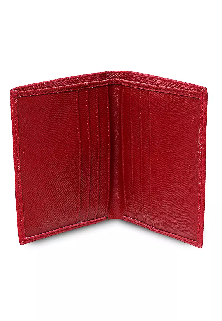 Jace Wallet Women Design Simple Dompet Kartu Wanita - Merah