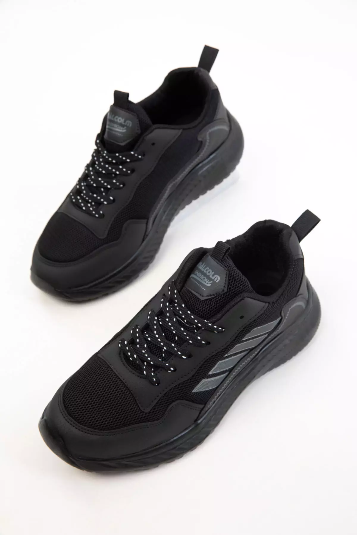 Black-Black Men's Sneaker 20737